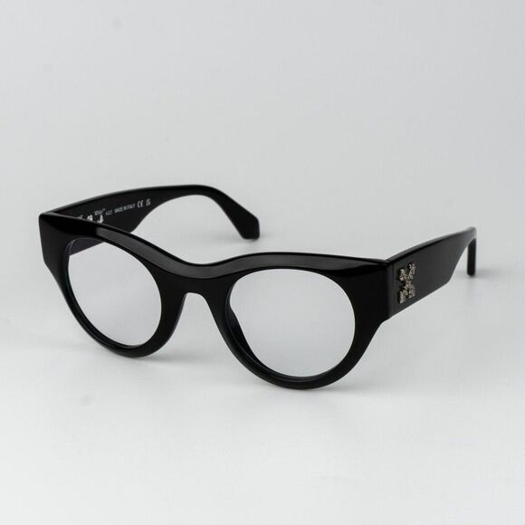Off-White STYLE 13 Women Eyeglasses Black Round OERJ013 1000 NEW AUTHENTIC main image 10